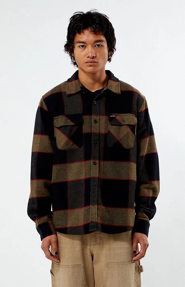 Brixton Bowery Long Sleeve Flannel Shirt