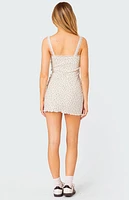 Edikted Kensley Printed Mini Dress