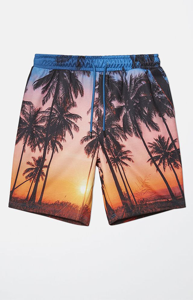 Marty Sunset Palms Shorts