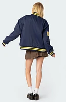 Edikted Angels Oversized Baseball Jacket