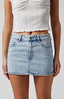 PacSun Bella Light Indigo Denim Skirt