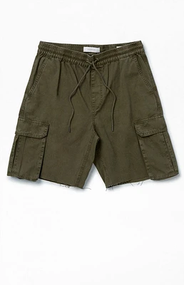 PacSun Eco Olive Baggy Cargo Shorts