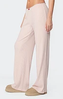 Edikted Roselle Ribbed Pants