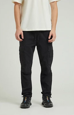 PacSun Stretch Black Slim Cargo Pants