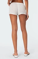 Jael Eyelet Shorts