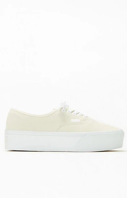 Vans White Authentic Stackform Sneakers