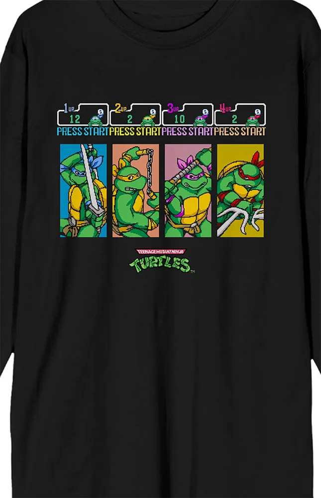 Classic Teenage Mutant Ninja Turtles Long Sleeve T-Shirt
