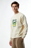 PacSun Big Sur Embroidered Crew Neck Sweatshirt