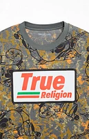 True Religion Buddha Camo Logo T-Shirt