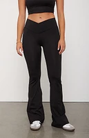 PAC 1980 WHISPER Active Crossover Flare Yoga Pants