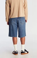 Pacsun Dark Indigo Extreme Baggy Denim Shorts