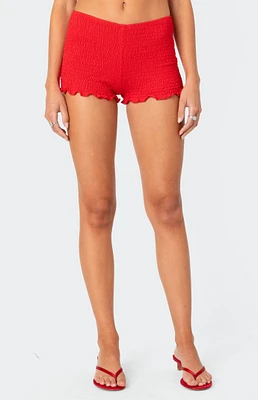 Edikted Valentina Scrunch Shorts