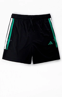 adidas Striped Black Mesh Shorts