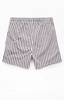 PacSun Vertical Stripe 4" Swim Trunks