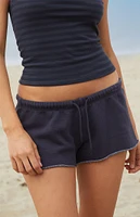 John Galt Navy Marcie Sweat Shorts