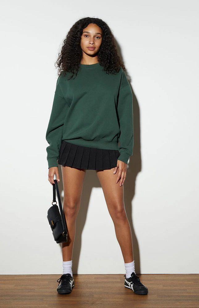 PacSun Core Washed Crew Neck Sweatshirt