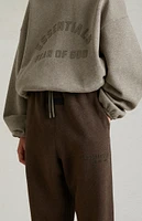 Kids Fear of God Essentials Heather Wood Sweatpants