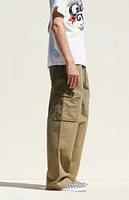 PacSun Olive Baggy Cargo Pants