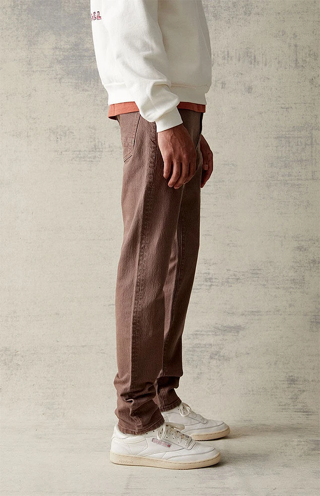 PacSun Slim Brown Comfort Stretch Jeans