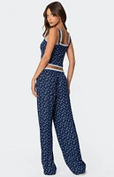 Edikted Flowerbed Layered Pants