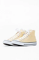 Converse Yellow Chuck Taylor All Star High Top Sneakers