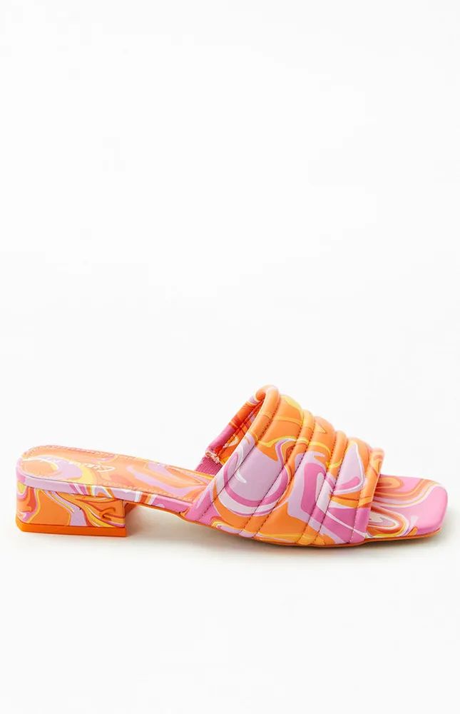 CIRCUS NY Women's Marble Joana Slide Sandals