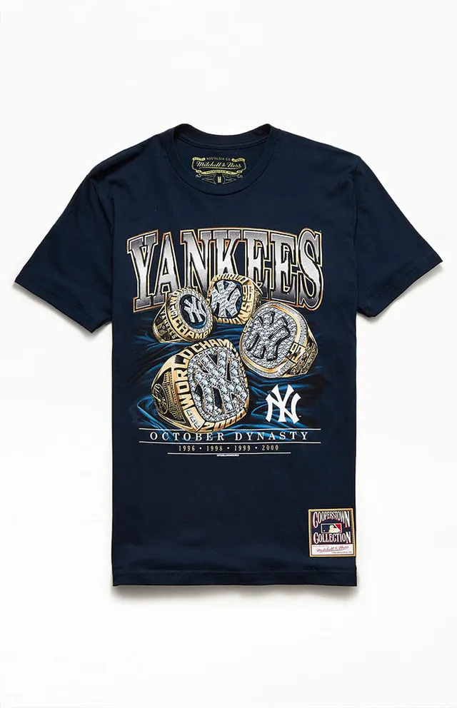 Pacsun Men's New York Black Yankees T-Shirt - Size Small