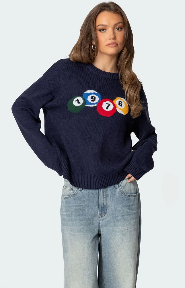 Edikted 1976 Billiards Sweater