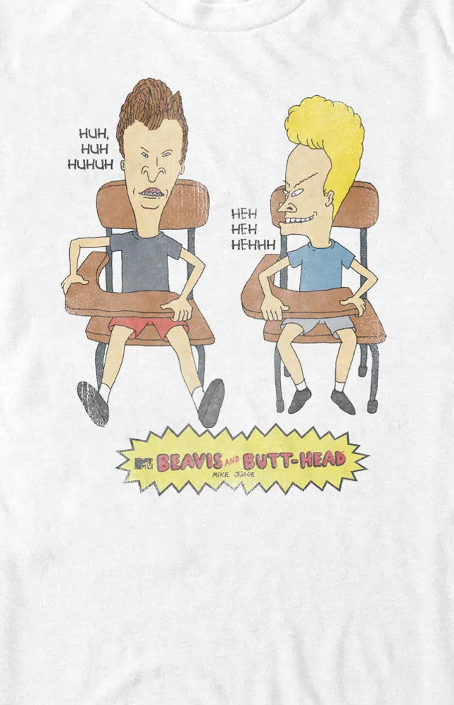 Beavis And Butt-head Classroom T-Shirt