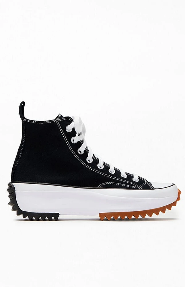 Converse Black Run Star Hike High Top Sneakers