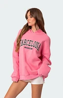 Edikted Barcelona Oversized Hoodie