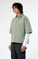 GARDENS & Seeds x Co-Op Plant Half Zip Shirt