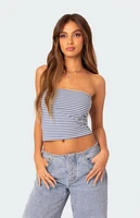 Edikted Lilah Striped Tube Top