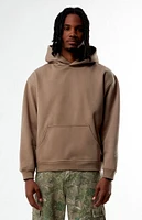 PacSun Desert Taupe Solid Hoodie