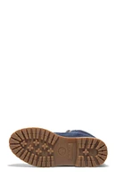 Timberland Women's Dark Blue Canvas Stone Street 6inch Lace-Up Waterproof Boots