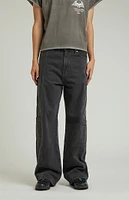 PacSun Black Extreme Baggy Cargo Jeans