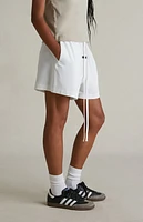 Fear of God Essentials Women's Cloud White Lounge Shorts