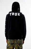 True Religion Reverse Terry Zip Up Hoodie