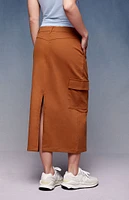 Ryan Destiny x PacSun On The Go Cargo Midi Skirt