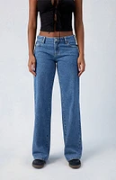 PacSun Dark Indigo Low Rise Girlfriend Jeans