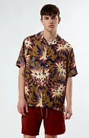 PacSun Printed Camp Shirt