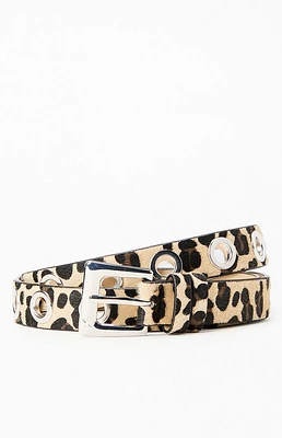 PacSun Leopard Belt