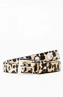 PacSun Leopard Belt