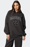 Edikted Barcelona Oversized Hoodie