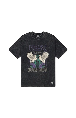 Wesc America Inc Mason World Tour Enzyme Washed T-Shirt