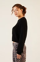 LA Hearts Snug Waffle Knit Sweater