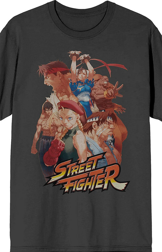 Street Fighter Characters Anime T-Shirt