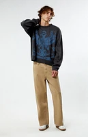Pacsun Angel Cropped Sweater