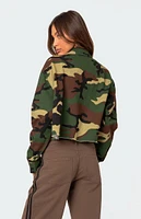 Edikted Carmen Camo Jacket