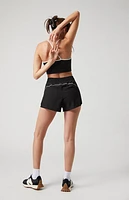 PAC 1980 Active Piping Dolphin Hem Track Shorts